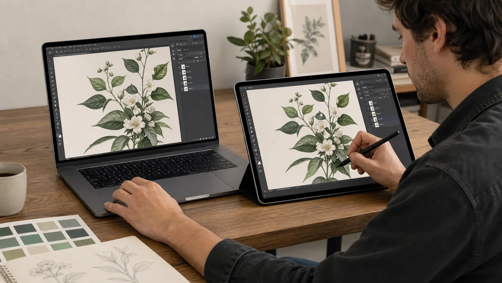 Disegnare in Photoshop con Galaxy Tab e S Pen