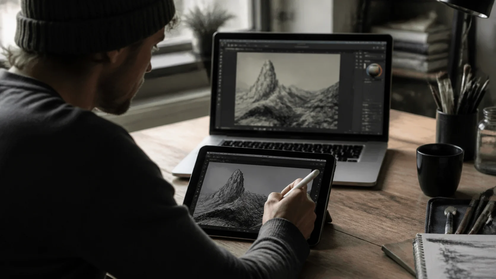 Vor dem Wacom Cintiq das vorhandene Tablet testen
